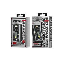 isorine baterija 20w - Wekome WP-333 Vanguard, 10000mAh, 20W, juodas / skaidrus - 9 nuotrauka