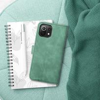 xiaomi mi 11 lite 5g deklas - Forcell Tender Book Case for Xiaomi Redmi Note 10 / Redmi Note 10S - Žalia (Green) - 11 nuotrauka