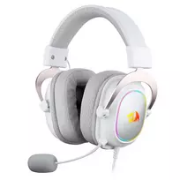 rgb ausines - Redragon H510W Zeus-X RGB White (Baltos) - 3 nuotrauka