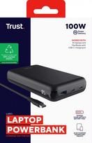laptop 2 1 - Trust Laro 20000 mAh 100W Juodas (Black) - 3 nuotrauka