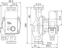 cirkuliacinis siurblys - Cirkuliacinis siurblys Wilo, 4 - 20 W - 4 nuotrauka