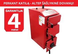 kieto kuro katilai - Kieto kuro katilas Altep NEUS-PRAKTIK 12kW - 2 nuotrauka