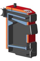 kieto kuro katilai - Kieto kuro katilas Altep NEUS-PRAKTIK 15kW - 3 nuotrauka