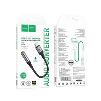 type c usb adapter - Hoco Adapteris USB-C į 3,5 mm Jack LS36 Juodas (Black) - 2 nuotrauka