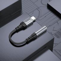 type c usb adapter - Hoco Adapteris USB-C į 3,5 mm Jack LS36 Juodas (Black) - 4 nuotrauka