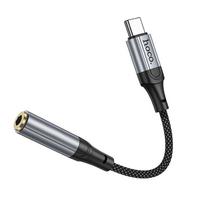 type c usb adapter - Hoco Adapteris USB-C į 3,5 mm Jack LS36 Juodas (Black) - 6 nuotrauka