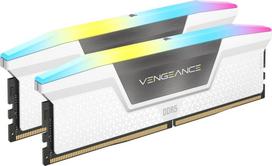 ddr5 32gb 6400mhz - Corsair Vengeance RGB White DDR5 32GB (2x16GB) 6400MHz CL36 - 2 nuotrauka