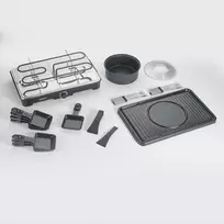 raclette - Severin RG 2347 Raclette-Partygrill Juodas (Black) - 2 nuotrauka