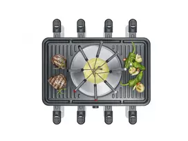 raclette - Severin RG 2347 Raclette-Partygrill Juodas (Black) - 3 nuotrauka