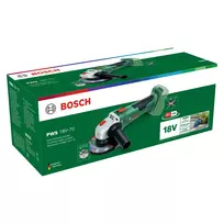 bosch kampinis slifuoklis - Bosch PWS 18V-70 Solo, 125mm Akumuliatorinis kampinis šlifuoklis - 3 nuotrauka