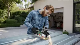 bosch kampinis slifuoklis - Bosch PWS 18V-70 Solo, 125mm Akumuliatorinis kampinis šlifuoklis - 5 nuotrauka
