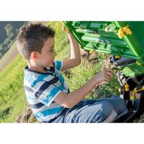 paspiriamos masineles - Paspiriama mašinėlė Rolly Toys Rolly Multi John Deere 3 ašių savivartė priekaba, žalia (Green) - 4 nuotrauka