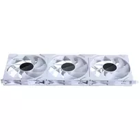 korpuso ausintuvai rgb - Phanteks M25 Gen2 PWM D-RGB 3-Pack 140 mm Baltas (White) - 3 nuotrauka