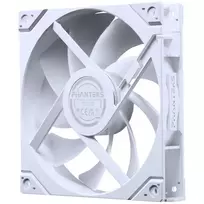 korpuso ausintuvai rgb - Phanteks M25 Gen2 PWM D-RGB 3-Pack 140 mm Baltas (White) - 4 nuotrauka