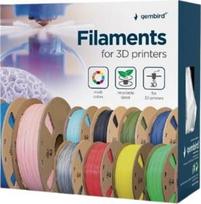 3d filamentas - 1.75 mm diameter, 1kg/spool | Red/Purple - 3 nuotrauka