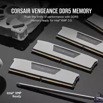 ddr5 6000mhz cl30 - Corsair Vengeance DDR5 64GB (2x32GB) 6000MHz CL30 Balta (White) - 6 nuotrauka