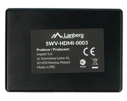 micro hdmi - Lanberg SWV-HDMI-0003 Vaizdo jungiklis 3x HDMI + Micro USB prievadas Juodas (Black) - 6 nuotrauka