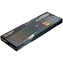 klaviatura en lt ru - Canyon Cometstrike GK-55 EN/RU, Juoda (Black) - 2 nuotrauka