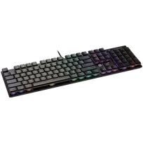 klaviatura en lt ru - Canyon Cometstrike GK-55 EN/RU, Juoda (Black) - 3 nuotrauka