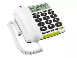 doro telefonas - Doro PhoneEasy 312cs White (Baltas) - 2 nuotrauka