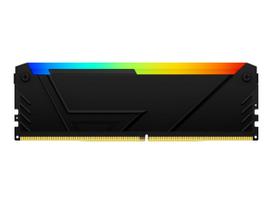 1 35 - Kingston FURY Beast RGB 32 GB, DDR4, 3200 MHz, CL16, Juodas (Black) - 6 nuotrauka