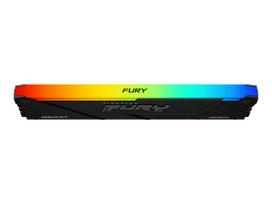 1 35 - Kingston FURY Beast RGB 32 GB, DDR4, 3200 MHz, CL16, Juodas (Black) - 7 nuotrauka