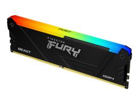 1 35 - Kingston FURY Beast RGB 32 GB, DDR4, 3200 MHz, CL16, Juodas (Black) - 8 nuotrauka