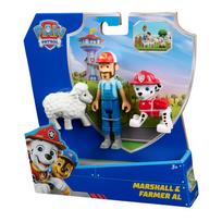 paw patrol figureliu rinkini - Figūrėlių rinkinys Spin Master Paw Patrol Marshall, 3 vnt., mėlyna/balta/raudona - 5 nuotrauka