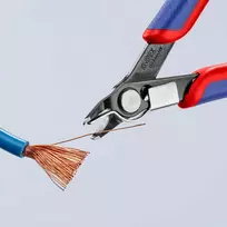 knipex knip - Replės elektromechanikai Knipex Super Knips 78 41 125, 125 mm - 3 nuotrauka