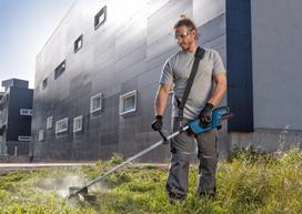 trimeris solo - Bosch GRT 18V-33, 18 V, (be akumuliatoriaus ir kroviklio) - 7 nuotrauka