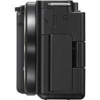 vaizdo fotoaparatai - Sony ZV-E10 + 16-50mm OSS Juodas (Black) - 3 nuotrauka