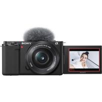 vaizdo fotoaparatai - Sony ZV-E10 + 16-50mm OSS Juodas (Black) - 6 nuotrauka