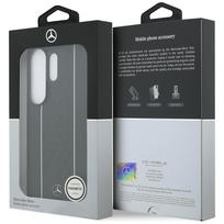 telefonai samsung galaxy - Mercedes „MagSafe“ dėklas su lauro lapų vertikaliomis juostelėmis, skirtas „Samsung Galaxy S26 Ultra“, juodos ir baltos spalvos. - 2 nuotrauka