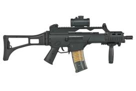 pneumatinis - ASG Heckler&Koch HK-G36 C elektrinis AEG šautuvas 6 mm 0,5J Juodas (Black) - 5 nuotrauka