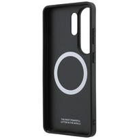 telefono deklas samsung ultra - BMW M PU Leather Perforated Stripes and Metal Logo Magnetic dėklas skirtas Samsung Galaxy S26 Ultra Mėlyna - 3 nuotrauka