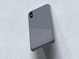 klevu mediena - Nordic Elements Original Hel – iPhone Xs Max dėklas su tikro klevo mediena (vidutinės pilkos spalvos) - 2 nuotrauka