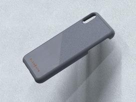 klevu mediena - Nordic Elements Original Hel – iPhone Xs Max dėklas su tikro klevo mediena (vidutinės pilkos spalvos) - 3 nuotrauka