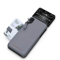 klevu mediena - Nordic Elements Original Gefion – iPhone Xs Max dėklas su tikro klevo mediena (vidutinės pilkos spalvos) - 6 nuotrauka