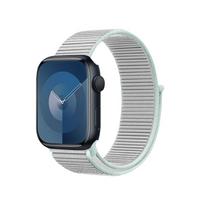 apyranke 40 apple watch - Crong Nylon sport band for Apple Watch 38/ 40mm Pastel grey - 5 nuotrauka
