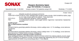 sealy - Sonax Xtreme purškiama kėbulo apsauga Spray & Seal, 750 ml, 243400 - 2 nuotrauka