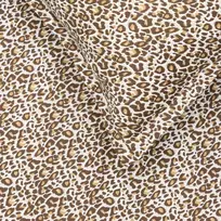 Patalynės užvalkalų komplektas Okko Leopard, rusva (Brown), 200 x 220 cm, 3 dalių