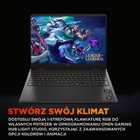 rtx 4070 32gb - HP OMEN 16-am0007nw, Ultra 5 225H, 32 GB, 1 TB, 16", GeForce RTX 5060, Juodas (Black) - 4 nuotrauka