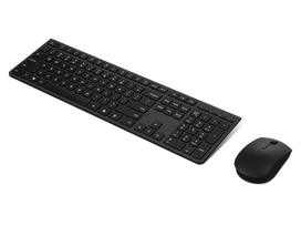 wireless mouse - Lenovo Professional Wireless Rechargeable Keyboard | Keyboard and Mouse Set | Wireless | Mouse included | Lithuanian | Bluetooth | Grey | 4X31R64354 - 4 nuotrauka