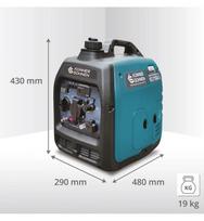duju generatorius - Könner & Söhnen KS 2100iG S hibridinis inverterinis elektros generatorius 1.8kW - 2 nuotrauka