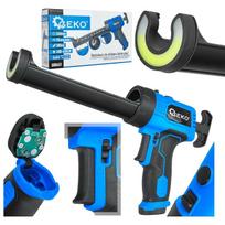 Geko akumuliatorinis silikono pistoletas LED 4xAA