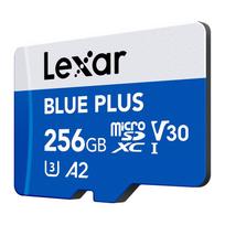 kortele - Lexar Blue Plus microSDHC 256GB UHS-I C10 A2 U3 V30 su SD adapteriu (Blue Plus) - 4 nuotrauka
