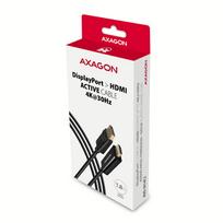 kabelis hdmi hdmi 1.8 -  Axagon DisplayPort to HDMI RVD-HI14C2, juoda, 1.8 m - 2 nuotrauka