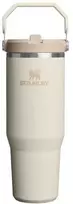 gertuve stanley - Stanley The IceFlow Flip Straw 2.0 Tumbler, 0.89 l, Kreminė (Cream) - 1 nuotrauka
