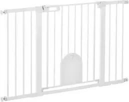 apsauginiai varteliai - Saugumo varteliai PawHut, balta (White), 75-131 cm x 76 cm - 1 nuotrauka
