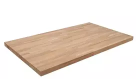 laiptu tureklai - Laiptų pakopa, uosinė, klijuota, obliuota, 120 x 30 x 4.2 cm - 1 nuotrauka